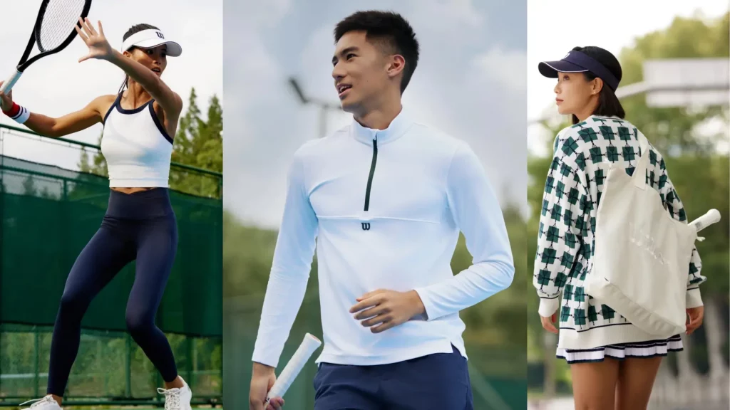 wilson tennis influencers marketing china